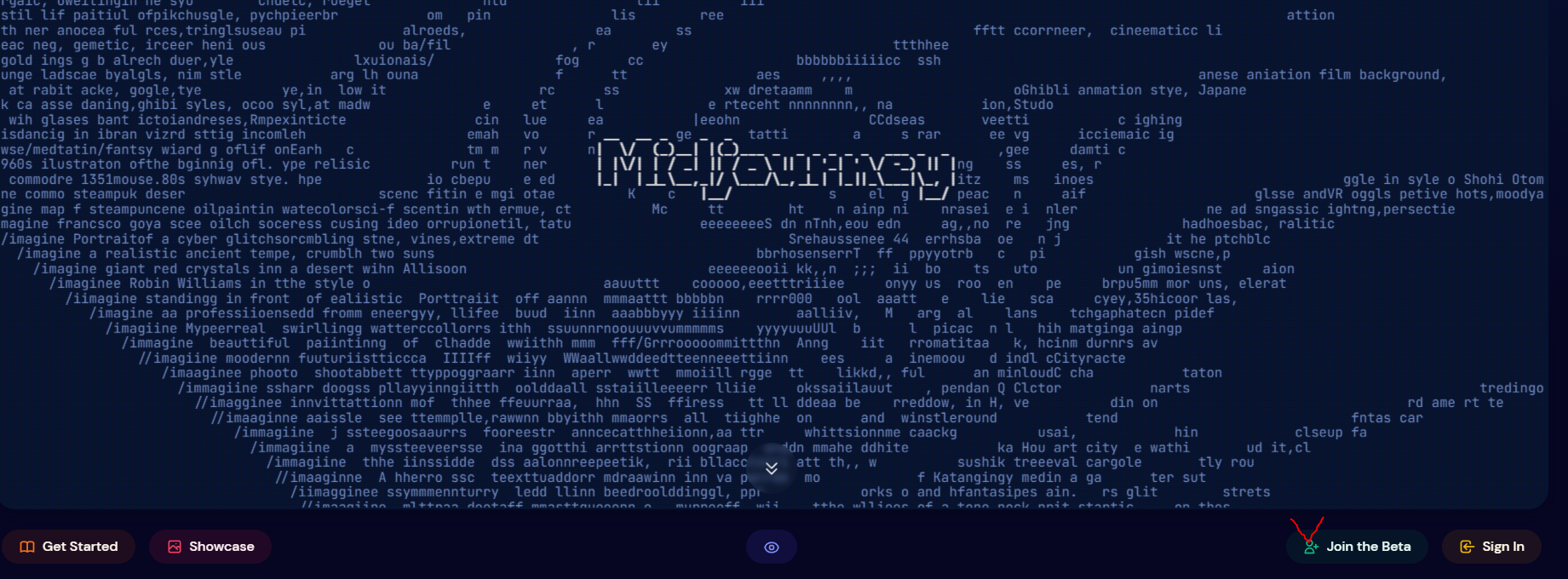 미드저니 홈페이지 안내