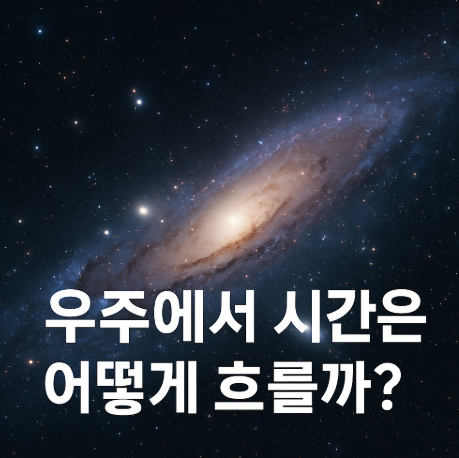 우주에서 시간은 어떻게 흐를까