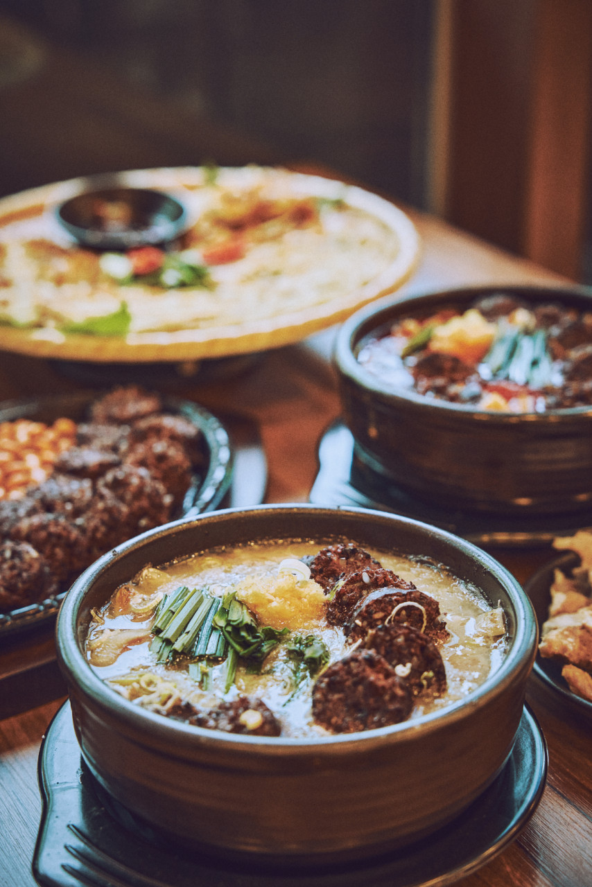 압록순대국
