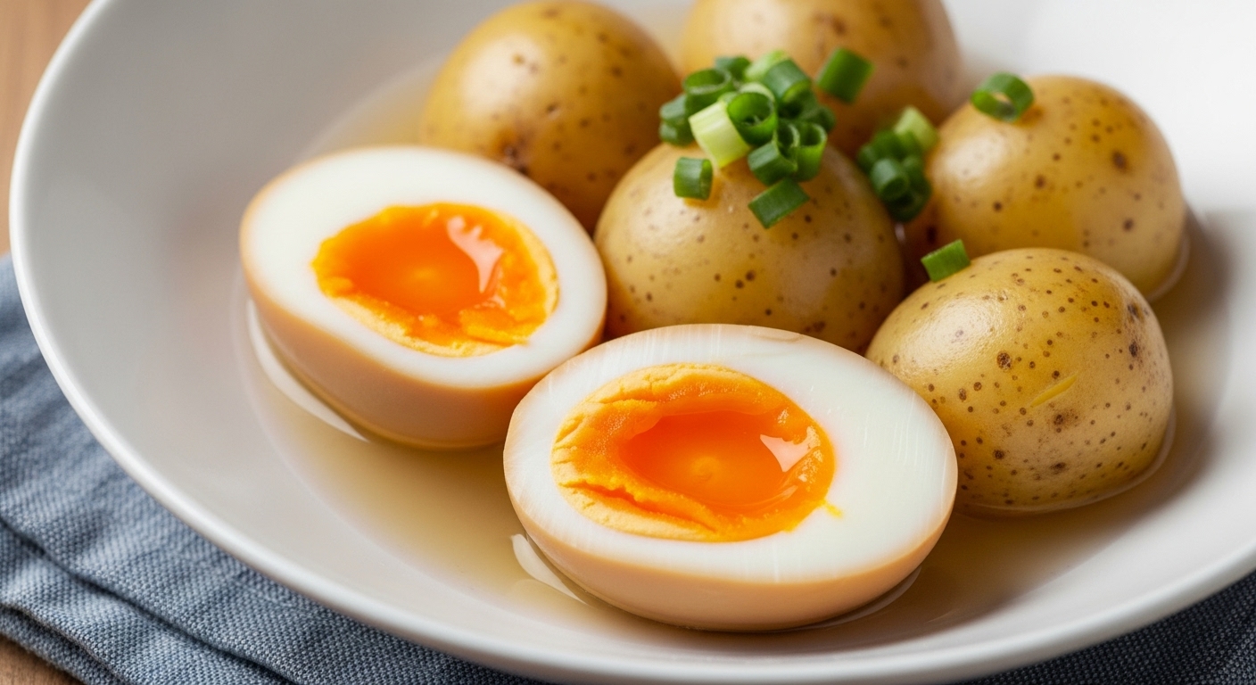 105세 철학자의 아침 식탁, 찐감자와 반숙계란의 건강 궁합 - 저속노화 건강식습관