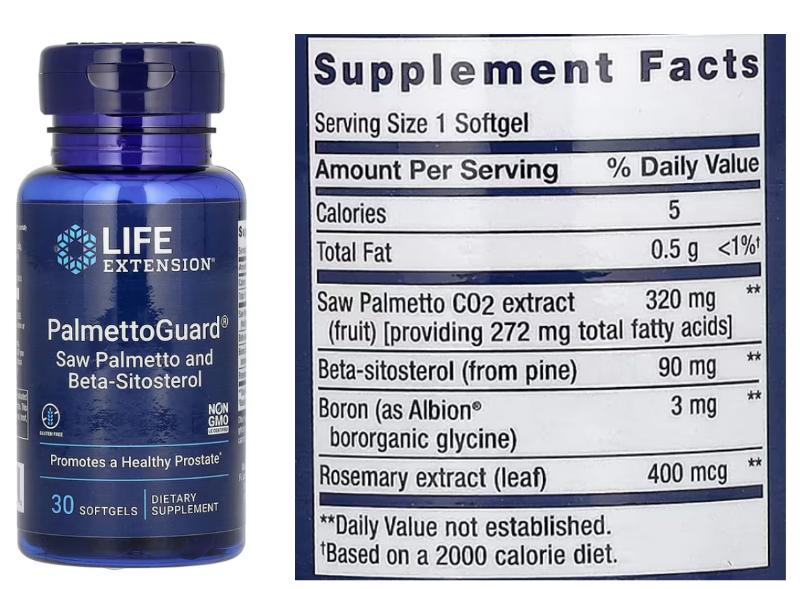 쏘팔메토 베타 시토스테롤 전립선 건강 전립선비대증 야뇨 잔뇨 전립선암 영양제 보충제 건강기능식품