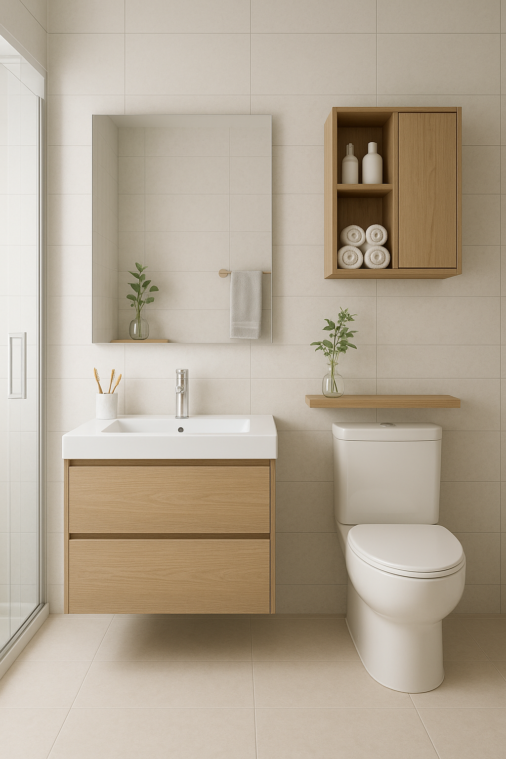 곰팡이 걱정 없는 욕실 만들기: 수납장 정리부터 인테리어까지 완벽 가이드