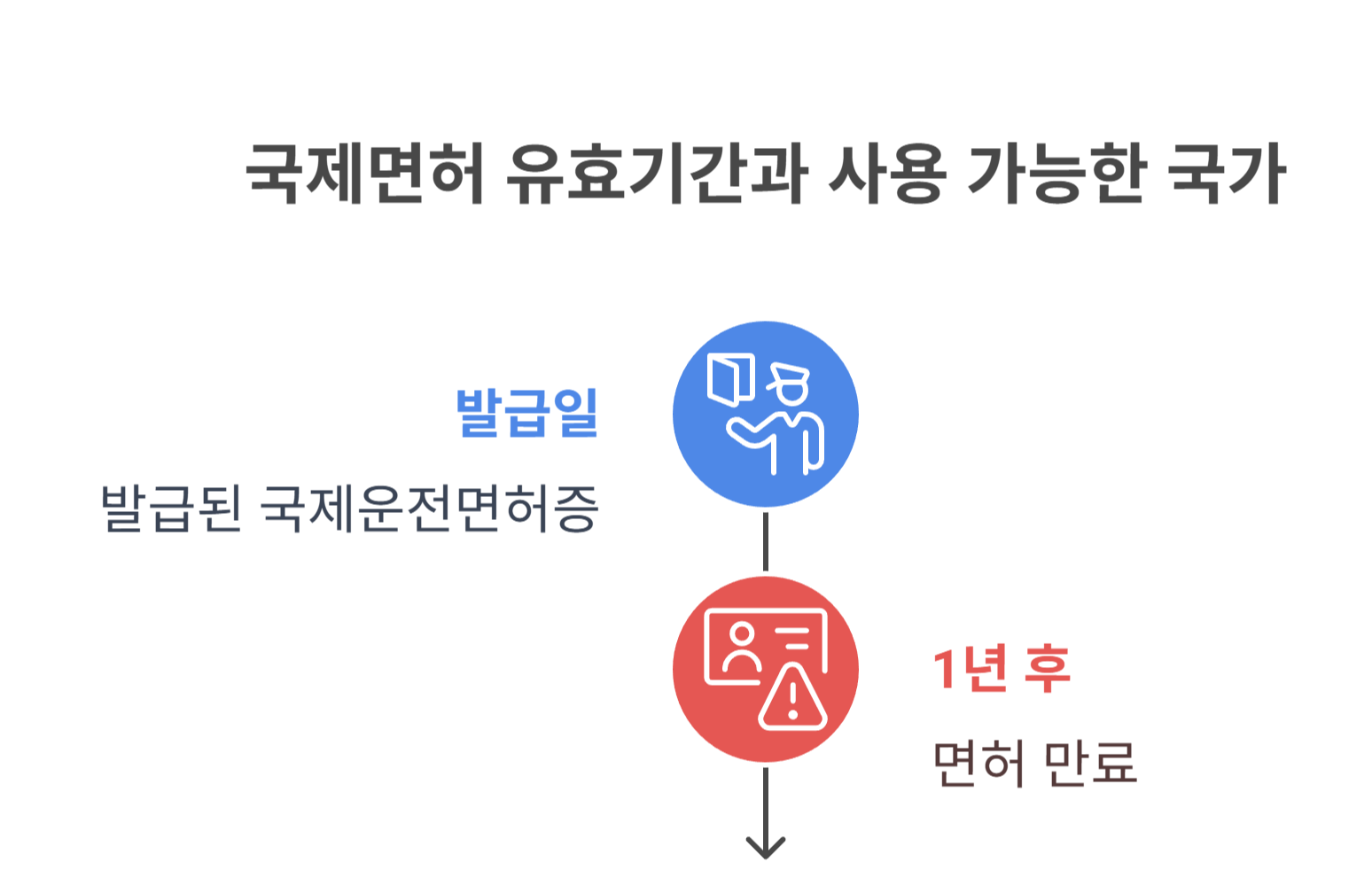 국제면허 유효기간과 사용 가능한 국가