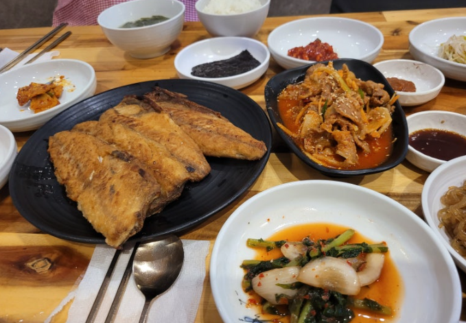 고등어 정식