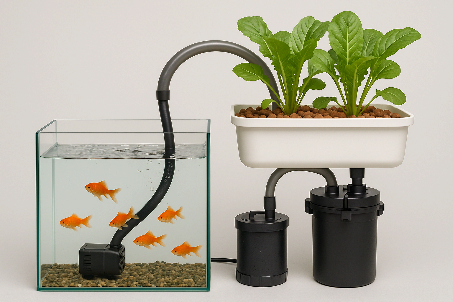 펌프와 여과기 성능을 유지하기 위한 아쿠아포닉스 관리법