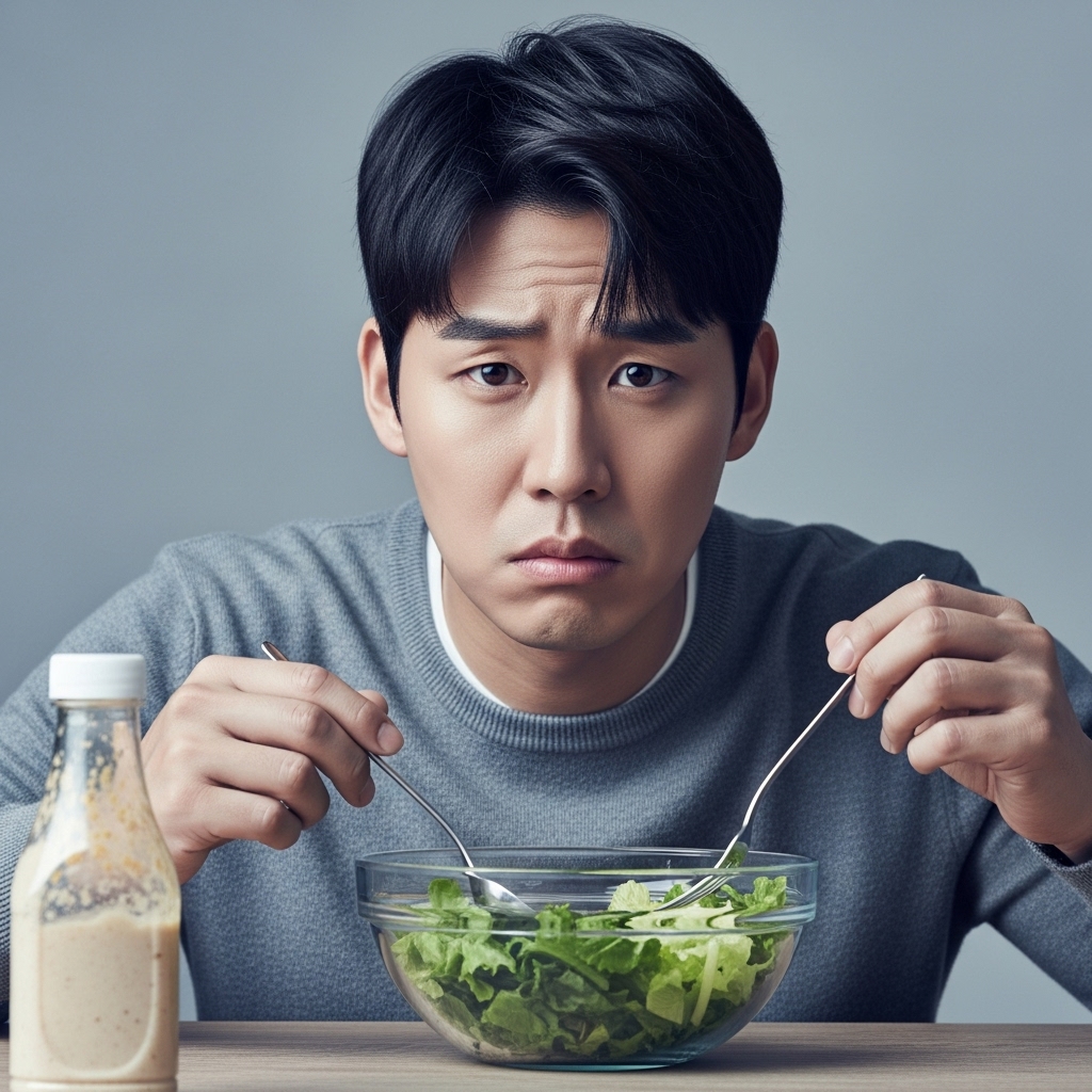샐러드가 배고프다는 편견