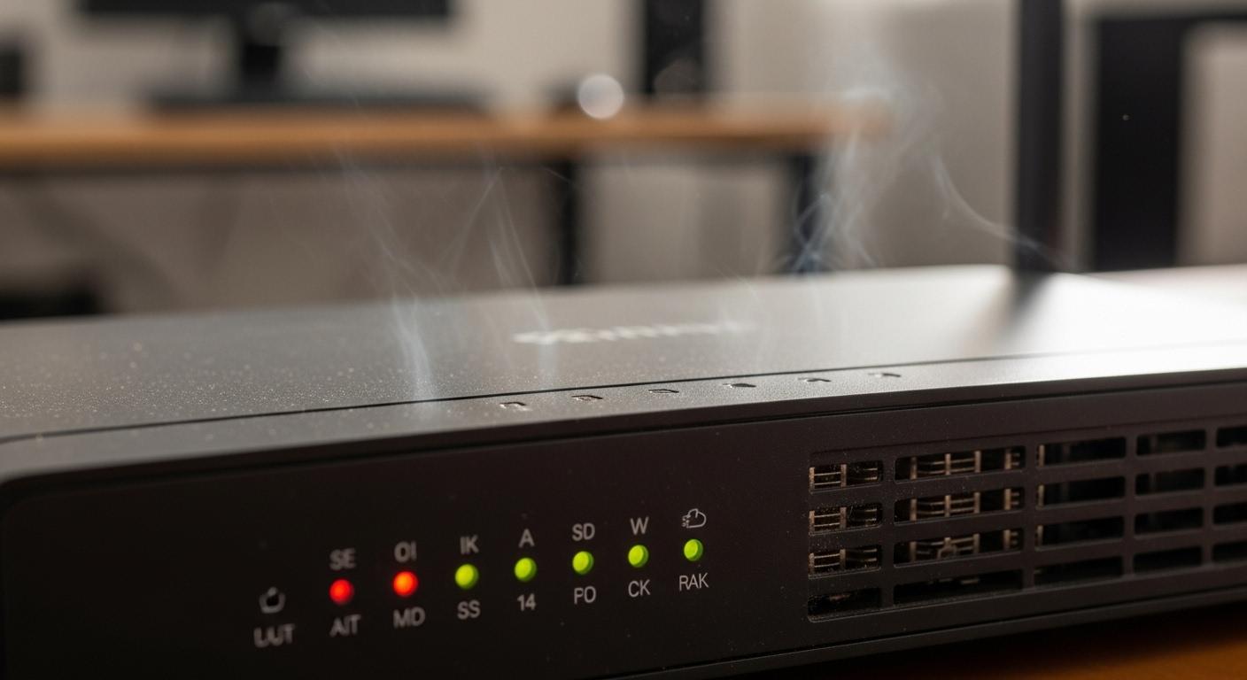 발열 공유기 문제 해결 포인트