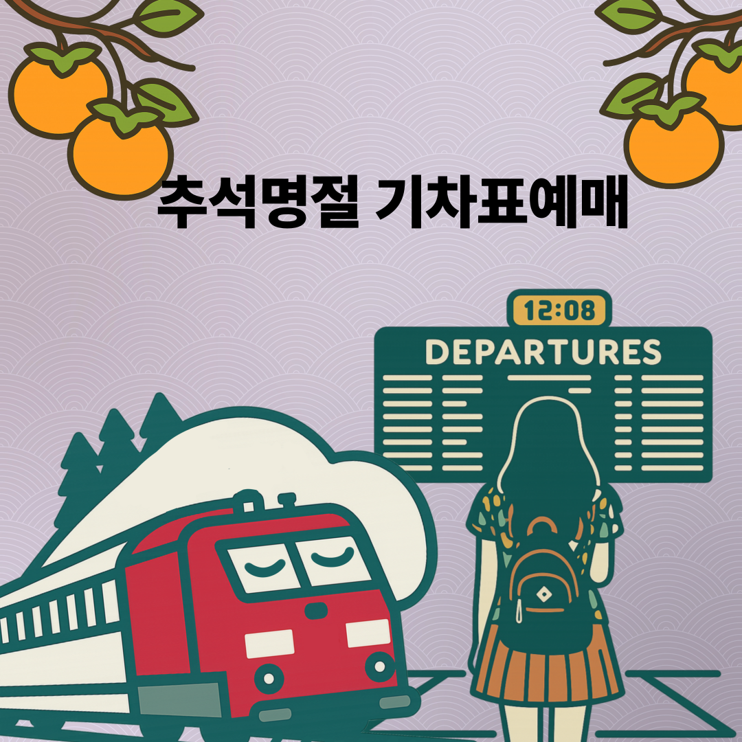 추석 기차표