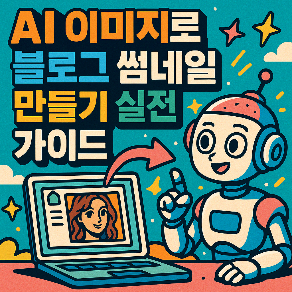 AI 이미지로 블로그 썸네일 만들기 실전 가이드