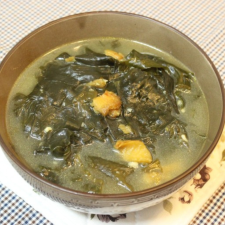 황태미역국