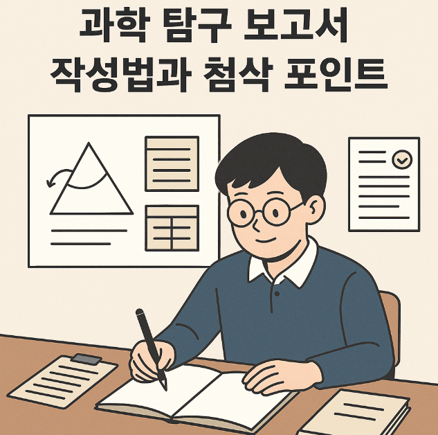 과학 탐구 보고서 작성법과 첨삭 포인트