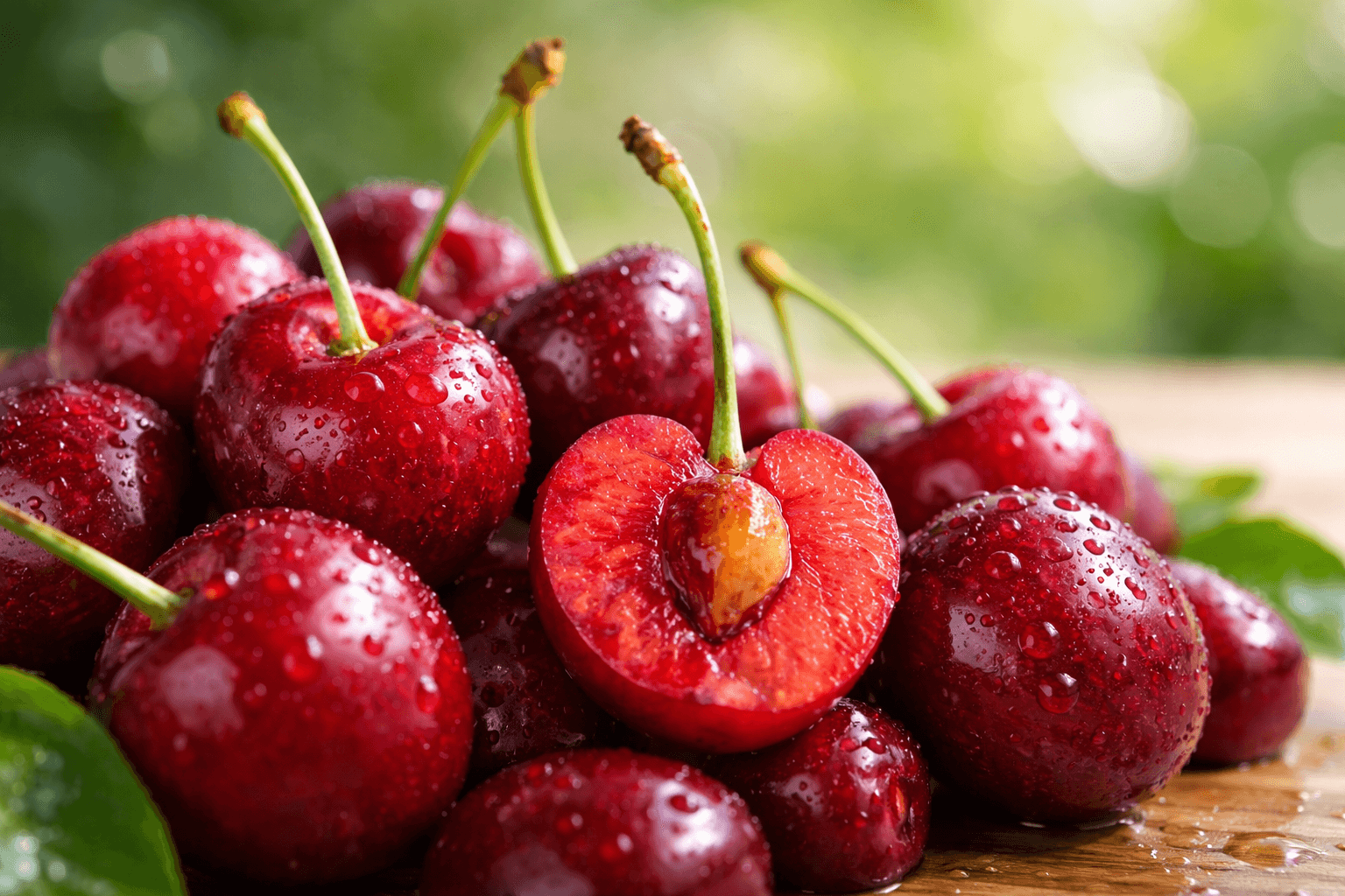 생과 체리 영양성분 분석과 항산화 특징