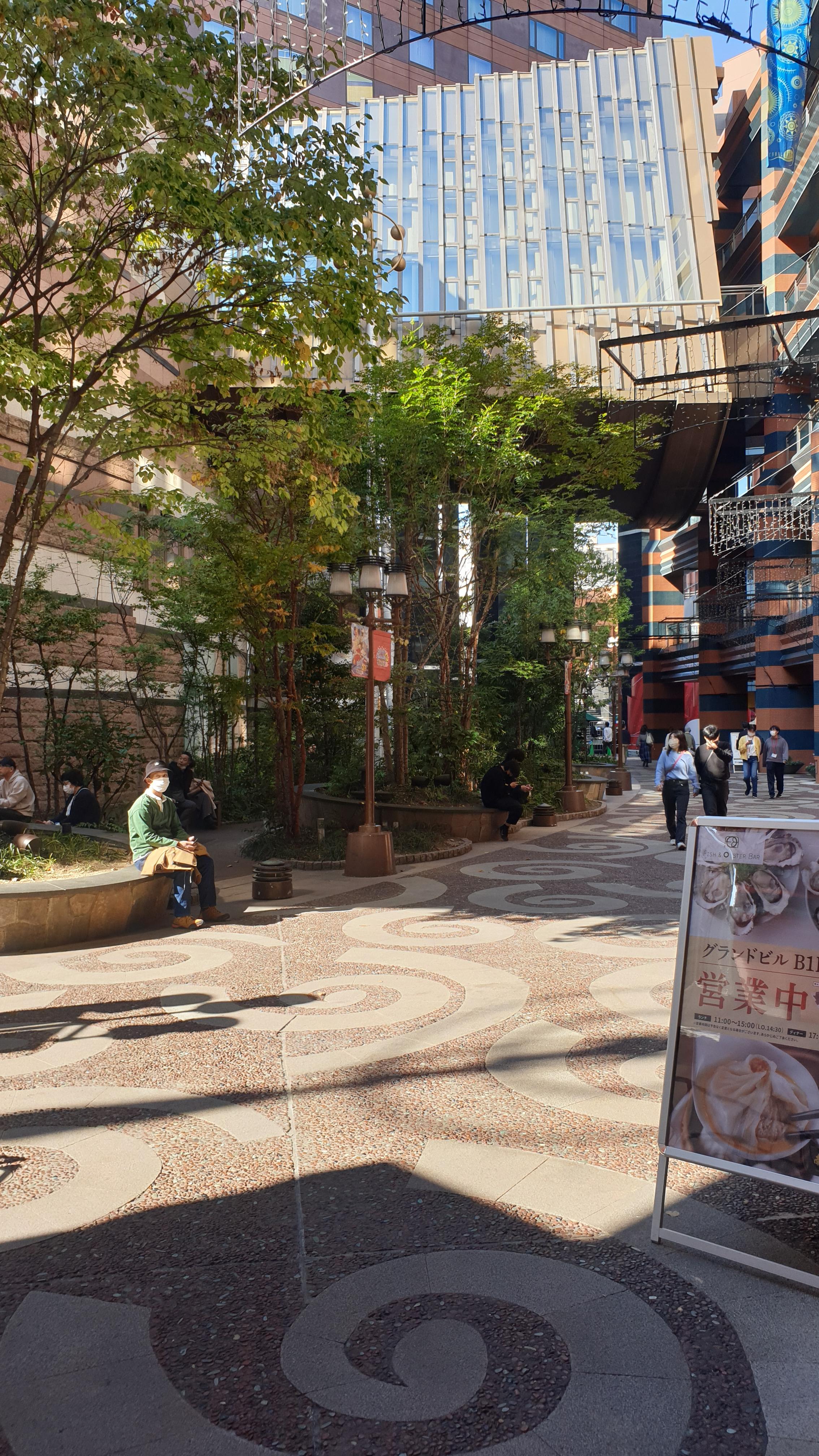 후쿠오카 쇼필몽 캐널시티 하카타 쇼핑몰 전경