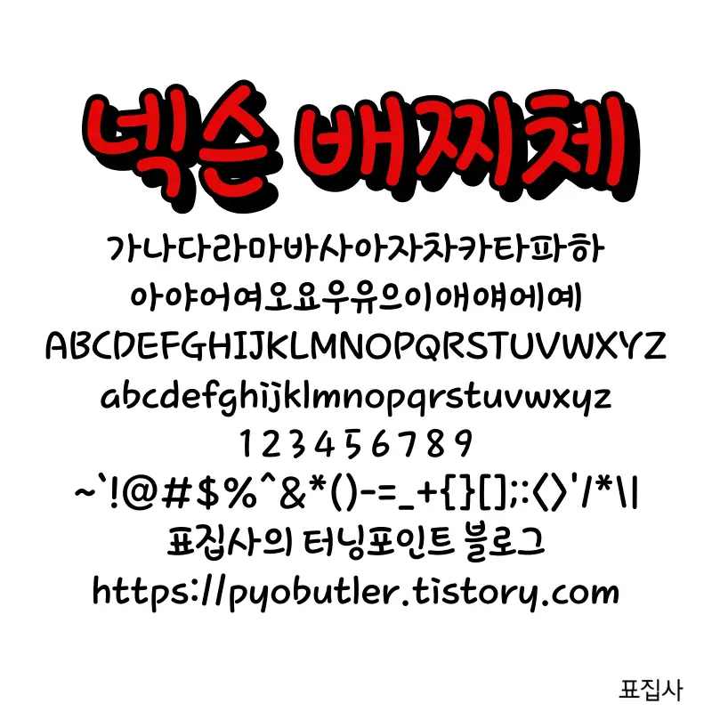 넥슨 배찌체