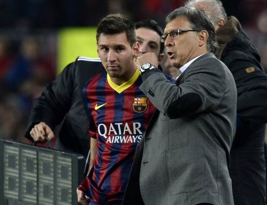 리오넬 메시 바르셀로나 시절 타타 마르티노 감독