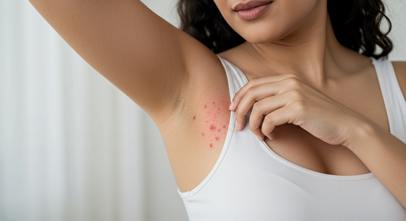 좁쌀처럼 올라오는 빨간 발진&amp;#44; 혹시 땀띠인가요?