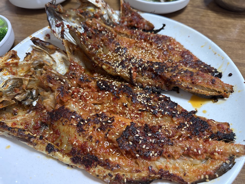 주막보리밥 코다리 구이