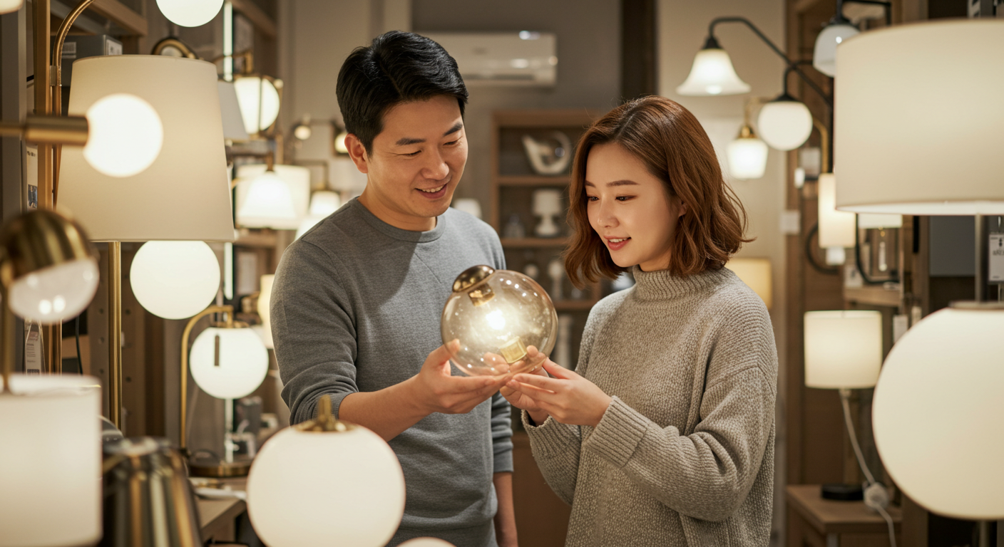 인테리어 조명종류