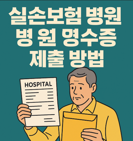 병원 영수증 청구