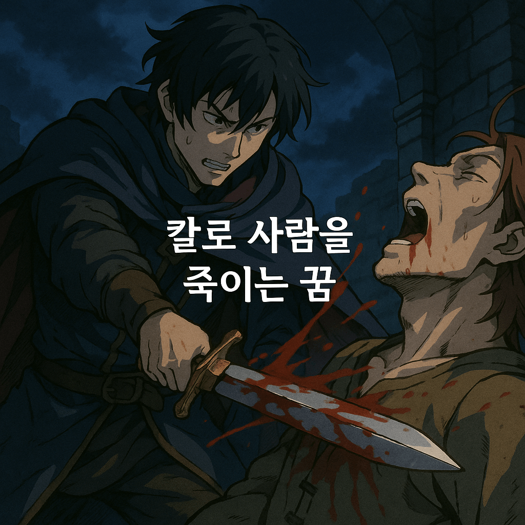 칼로 사람을 죽이는 꿈 해몽