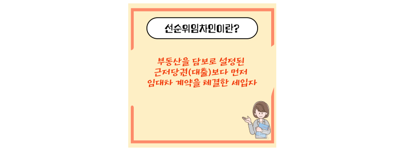 선순위임차인 뜻