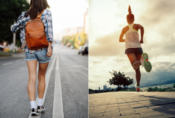 걷기vs.달리기 건강에는 무엇이 더 좋을까?