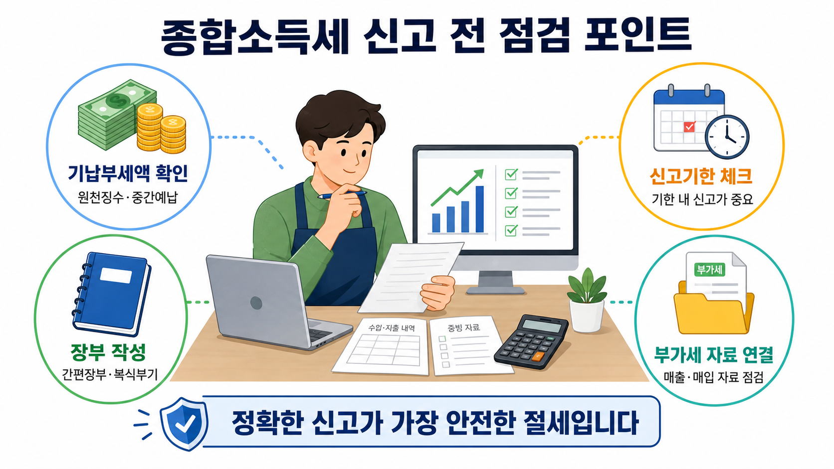 종합 소득세 신고 전 점검 포인트