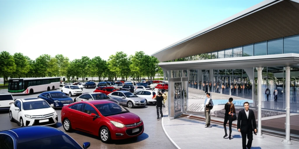 DCC 2전시장 주차(734대) 요금..