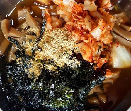 도토리묵밥