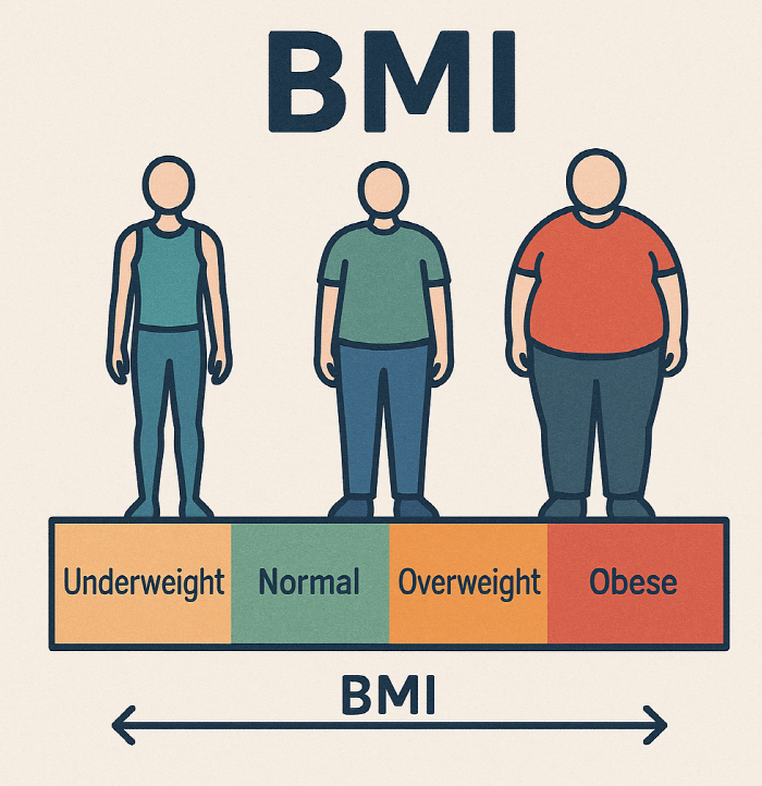 비만도지수 체질량지수 BMI지수 계산해보세요. 간단합니다!