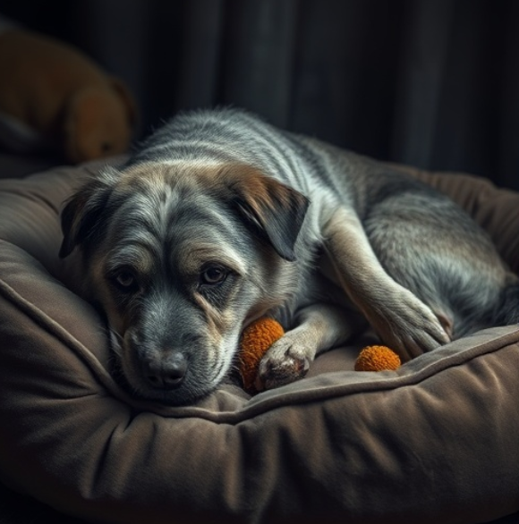 강아지의 밤낮 바뀐 수면 패턴 질병신호, 현명한 관리 관련 이미지