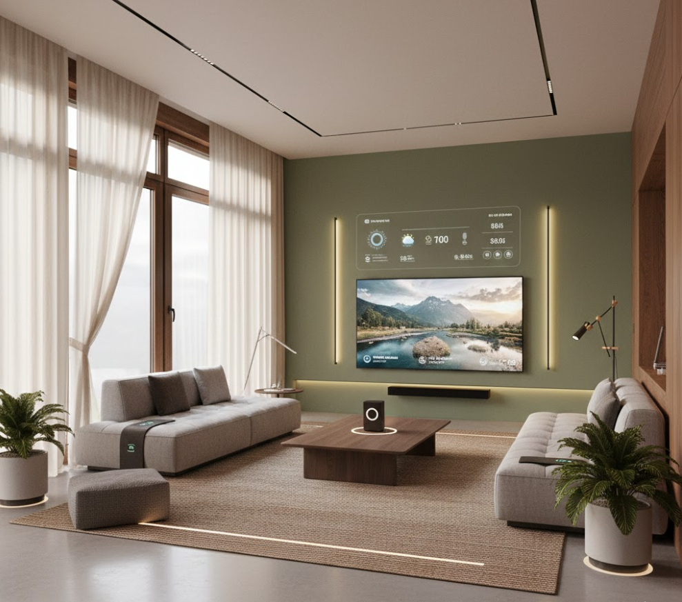 인테리어 IoT 최신 기술 동향 스마트홈, 자동화, 연결성