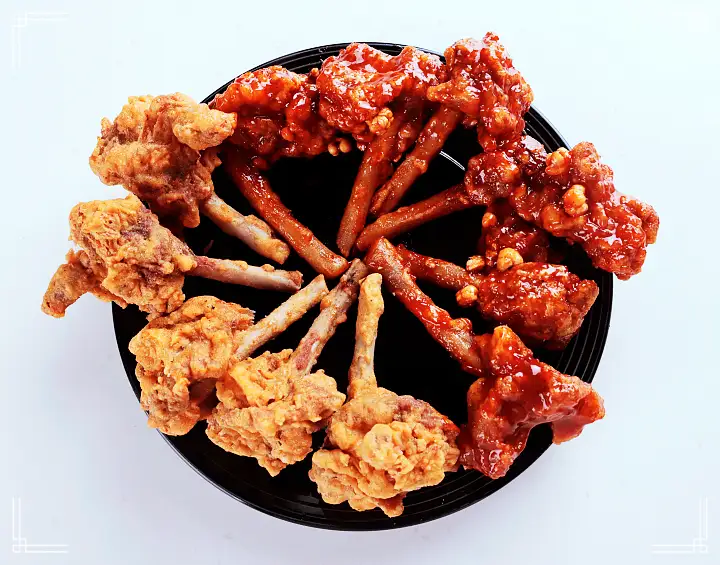 네모세모 광주 전대후문 용봉동 맛집 오리날개 후라이드 튀김 훈제 맛있는 가게