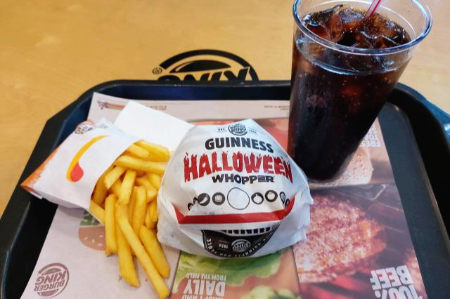 버거킹 기네스 핼러윈와퍼 세트