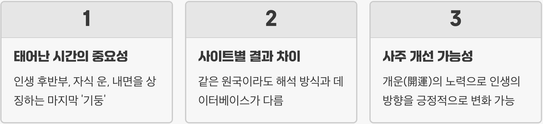무료사주, 정말 믿어도 될까? (정확도, 원리 총정리)
