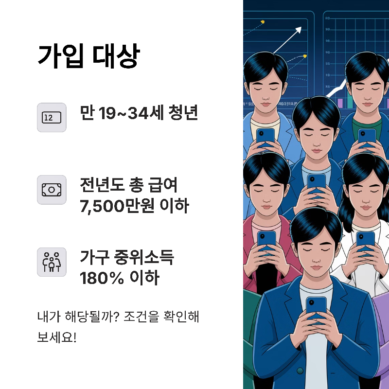 청년도약계좌 가입조건, 신청방법