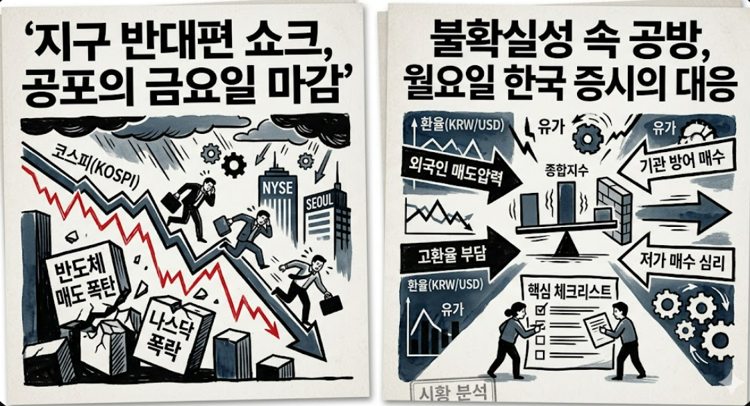 한국 증시 전망에 대한 이미지