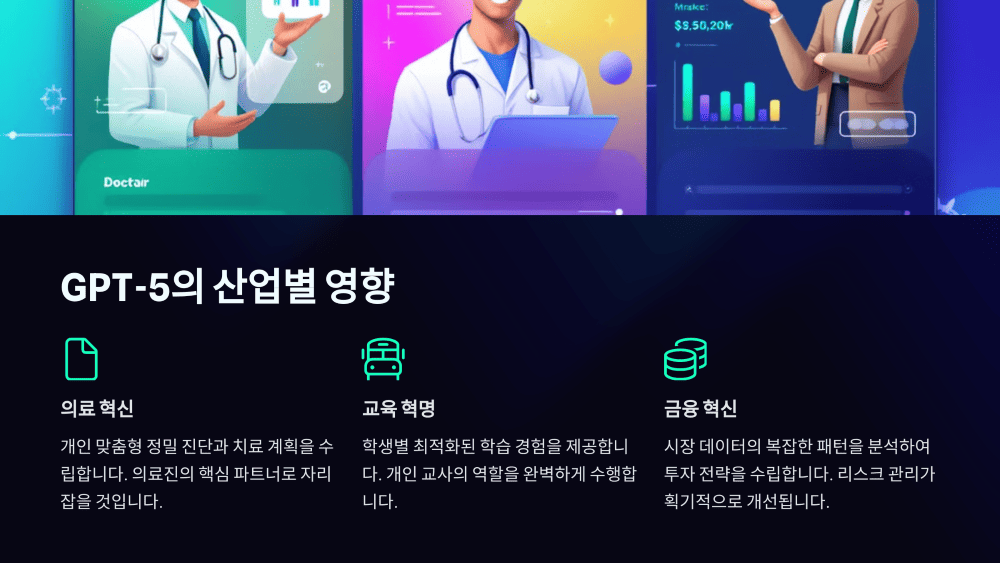 GPT-5의 산업별 영향