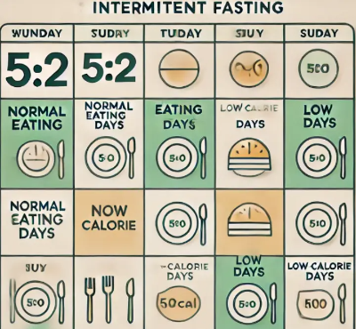 간헐적-단식 5:2-이미지