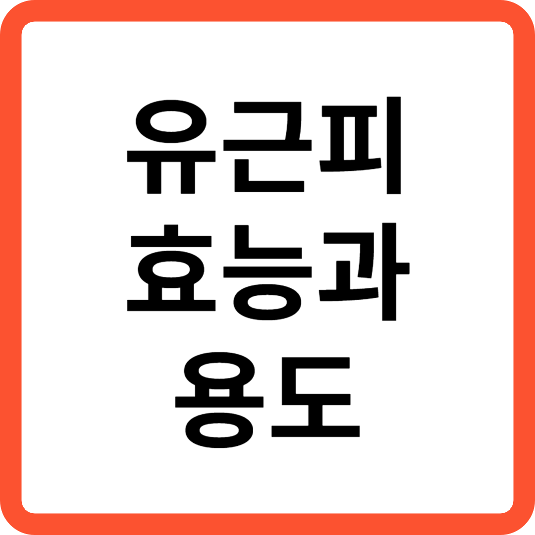 유근피 효능과 용도