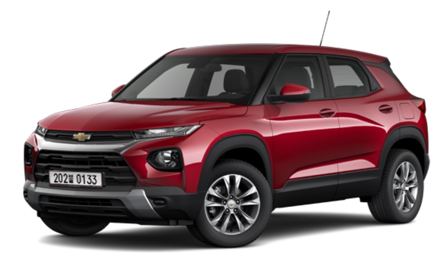 트레일블레이저 색상코드 - 아가타 레드(색상코드 : GIL)