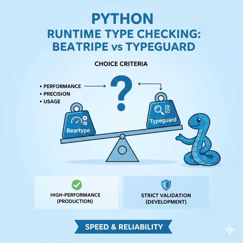 Beartype vs Typeguard 선택