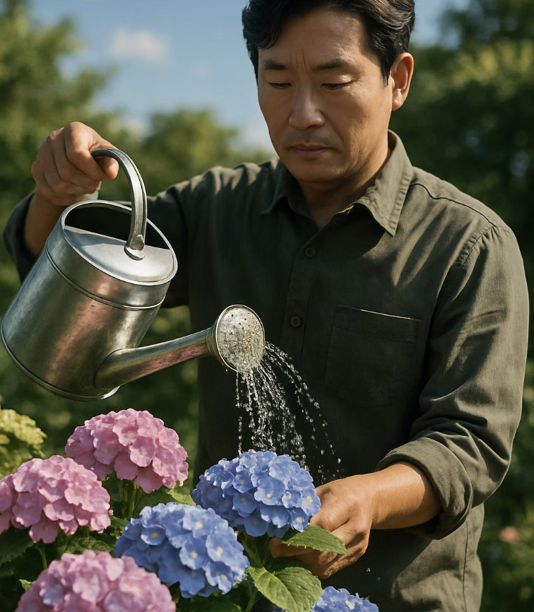 물의 요정&amp;#44; 수분을 머금다