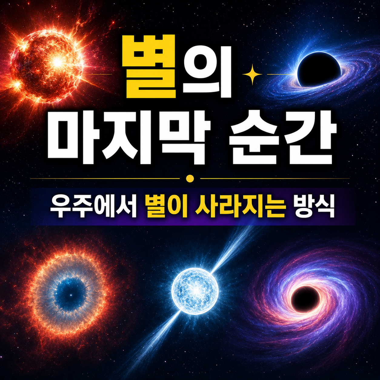 별의 마지막 순간