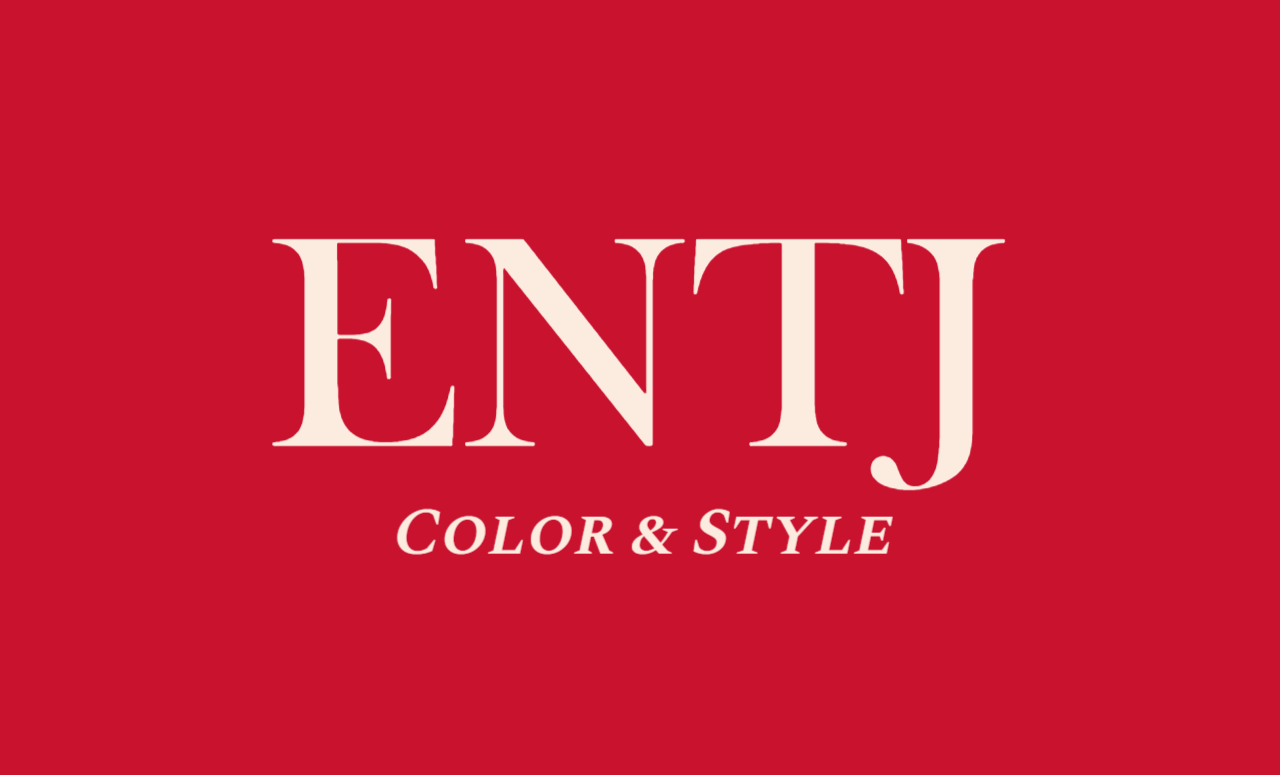 ENTJ 성격 유형에 어울리는 색상과 패션 스타일