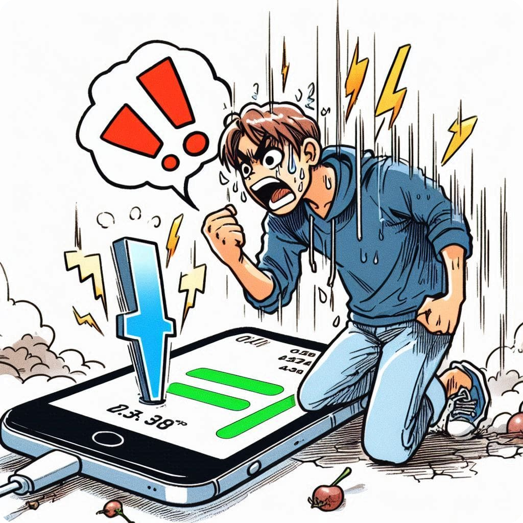 Excessive battery consumption