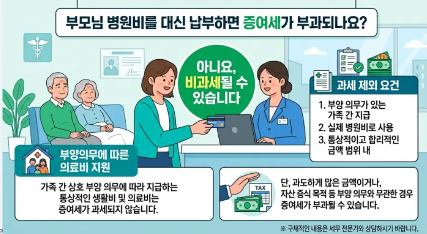 부모님-병원비-대납시-증여세-폭탄-1