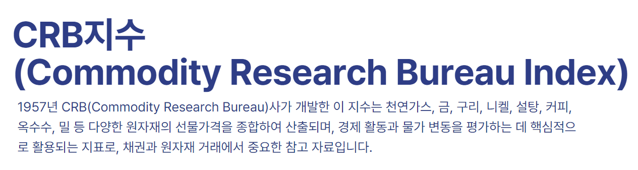CRB지수