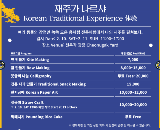 운영표