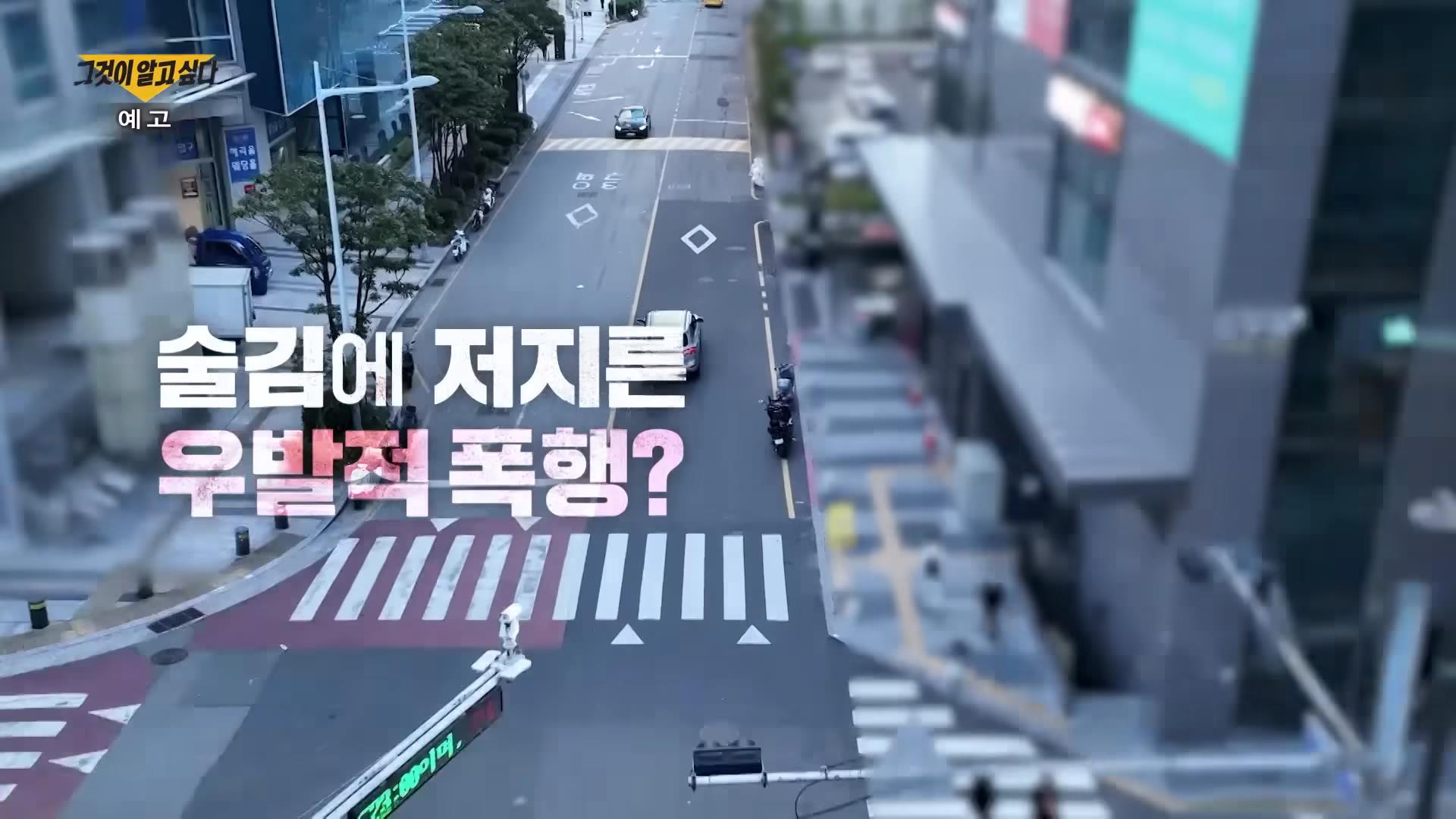 부산 서면 퍽치기 돌려차기 살인미수 사건의 진실 CCTV 사각지대 7분 무슨일